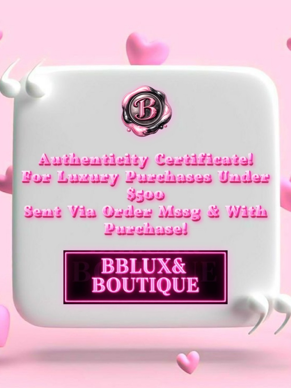 ⭐ Authenticity Guarantee Add-On — $30
